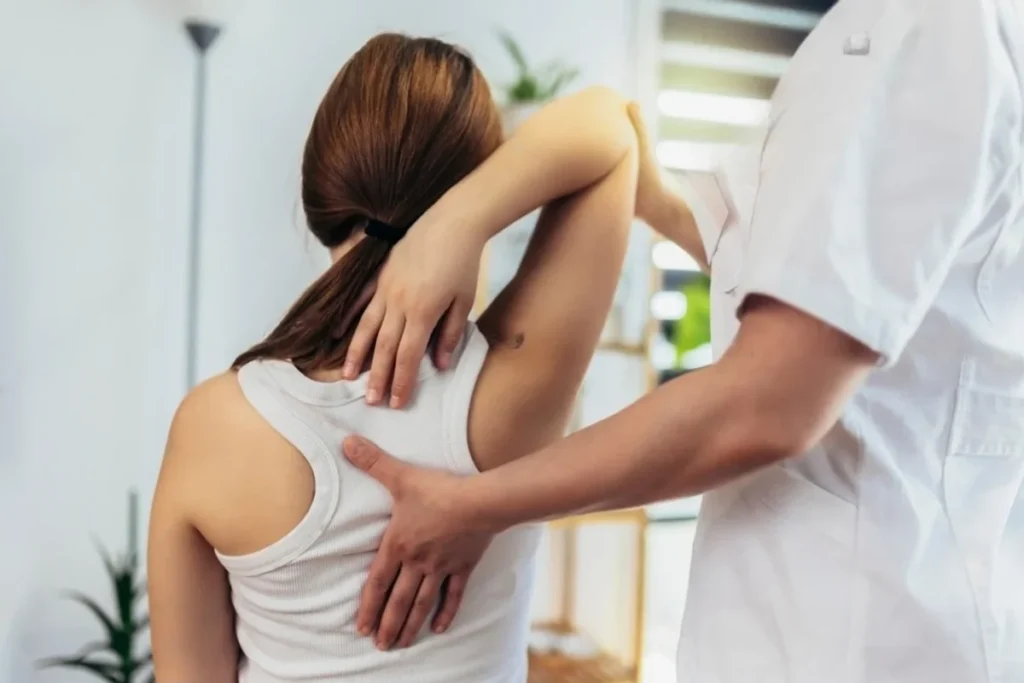 Chiropractic adjustment